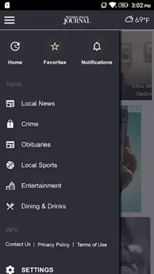 Winston-Salem Journal android App screenshot 1